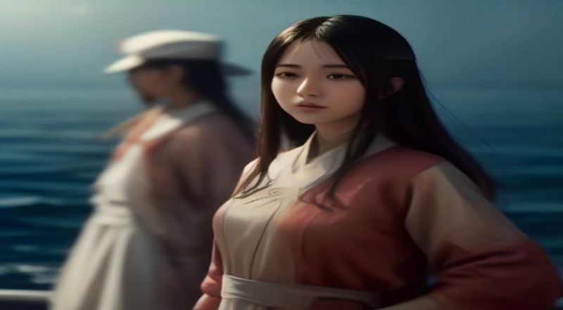 国产旗舰手机发布会现场，舞台蓝光打亮新机型，工程师在台上讲解国产自研芯片架构细节